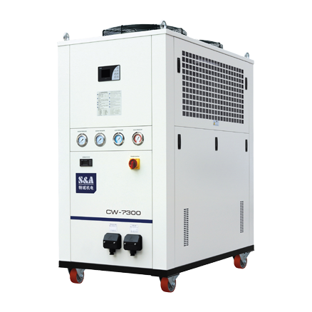 Chillers for water vapour cryopumps