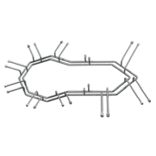Vacree PVD/ION Implantation Rigid Helium Lines