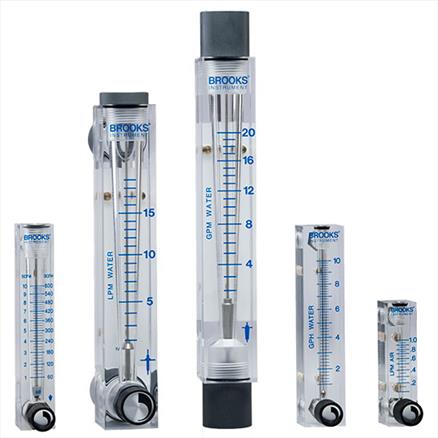 Brooks 2500 Series Acrylic Tube Variable Area Flow Meters