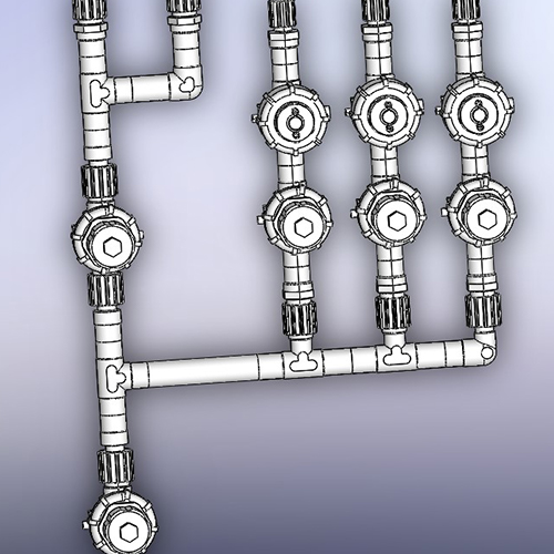 Megatech System CAD example